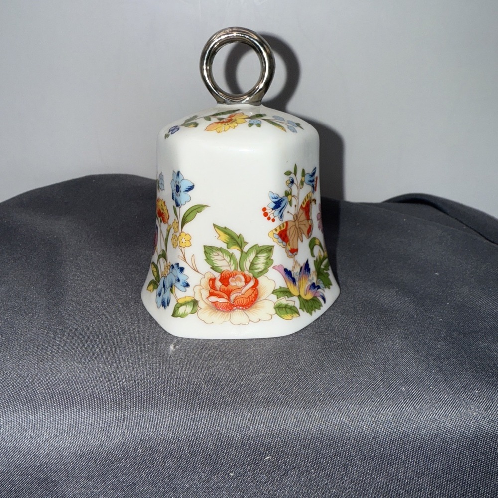 Aynsley Cottage Garden Bell Fine English Bone China Made In England